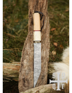 Couteau Sax Viking en acier Damasquin 2