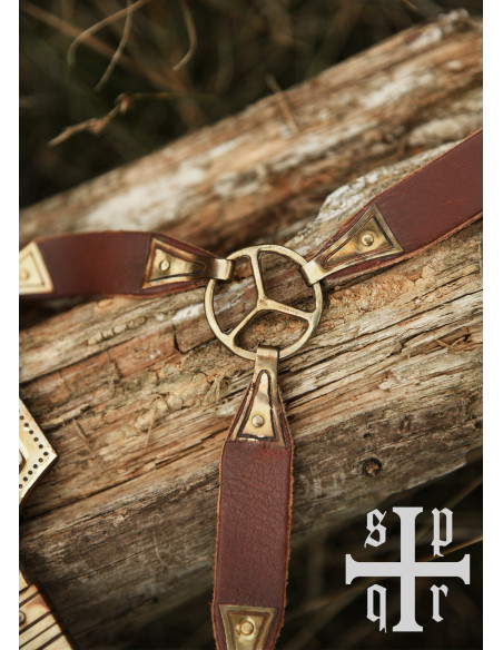 Couteau Sax Viking en acier Damasquin