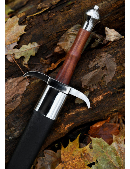 Dague médiévale avec fourreau (57,5 cm)