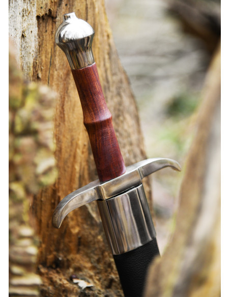 Dague médiévale avec fourreau (57,5 cm)