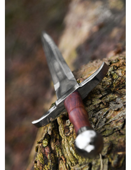 Dague médiévale avec fourreau (57,5 cm)