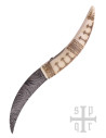 Couteau Viking avec lame en acier de Damas (256 couches)