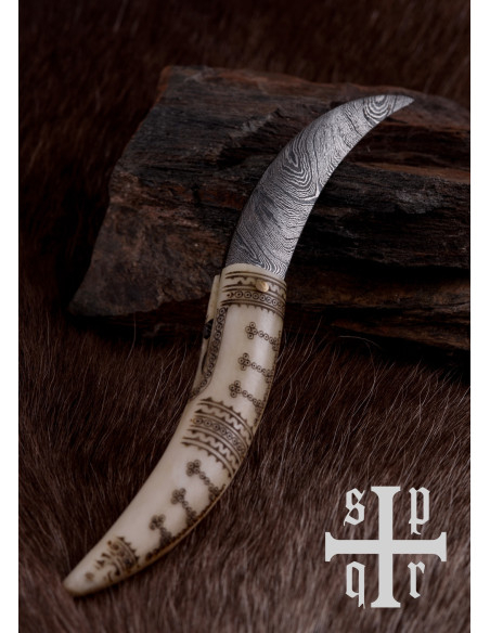 Couteau Viking avec lame en acier de...