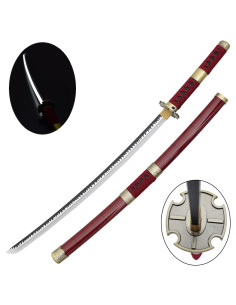 Katana Sandai Kitetsu de Roronoa Zoro en bambou avec LED