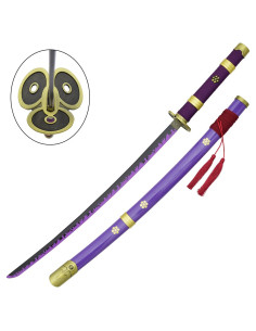Katana Enma de Zoro dans One Piece, violet