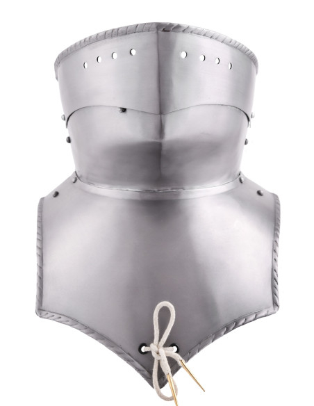 Bevor médiéval en acier (1,2 mm.)