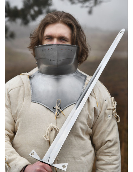 Bevor médiéval en acier (1,2 mm.)