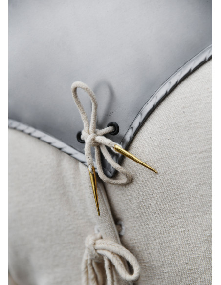 Bevor médiéval en acier (1,2 mm.)