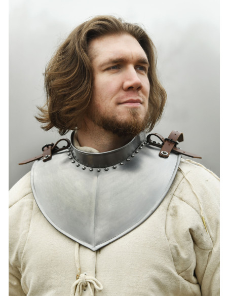 Gorge Medieval en acier (1,2 mm.)