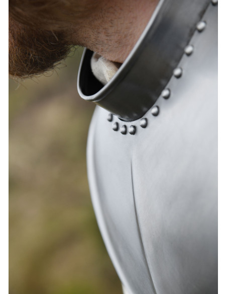 Gorge Medieval en acier (1,2 mm.)