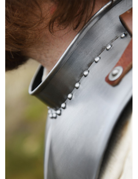 Gorge Medieval en acier (1,2 mm.)