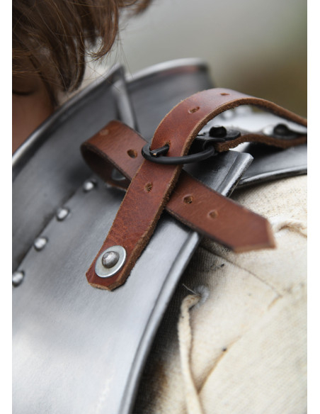 Gorge Medieval en acier (1,2 mm.)