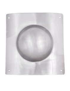 Umbo bouclier romain argenté en acier