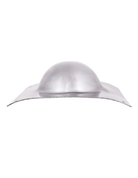 Umbo bouclier romain argenté en acier