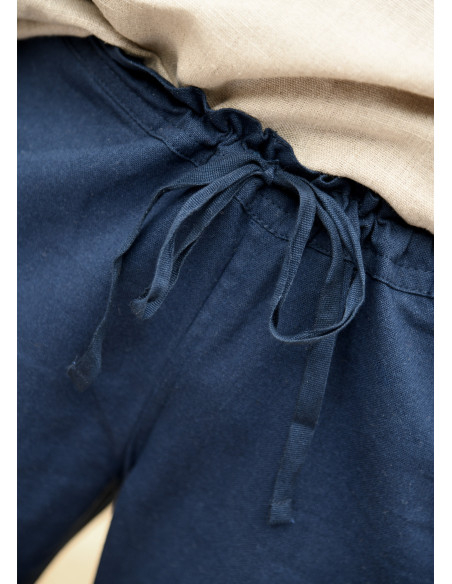 Pantalon médiéval Hagen en bleu