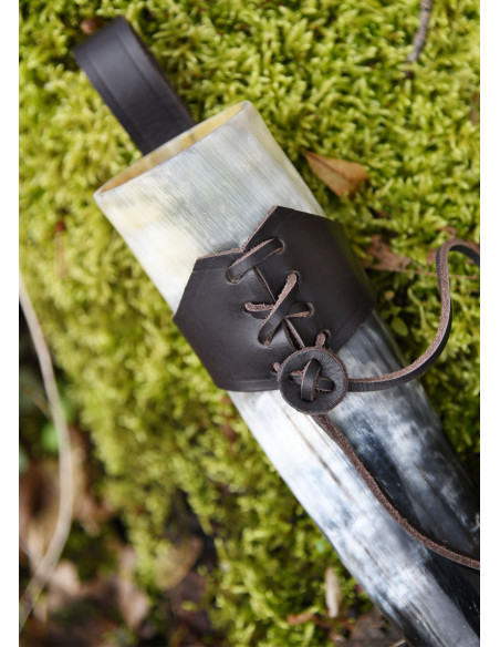 Harnais pour grandes cornes, marron