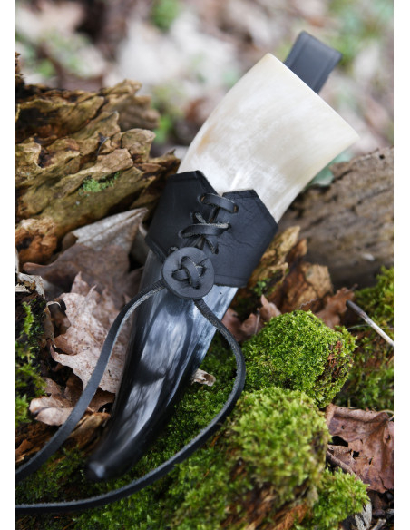 Harnais porte-corne petit, noir