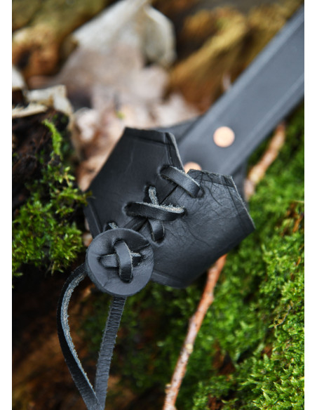 Harnais porte-corne petit, noir