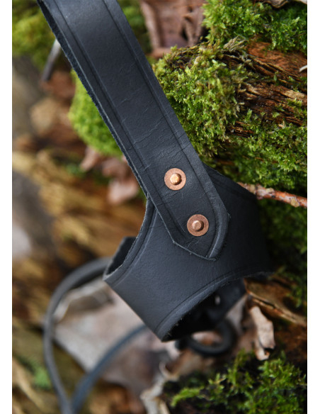 Harnais porte-corne petit, noir