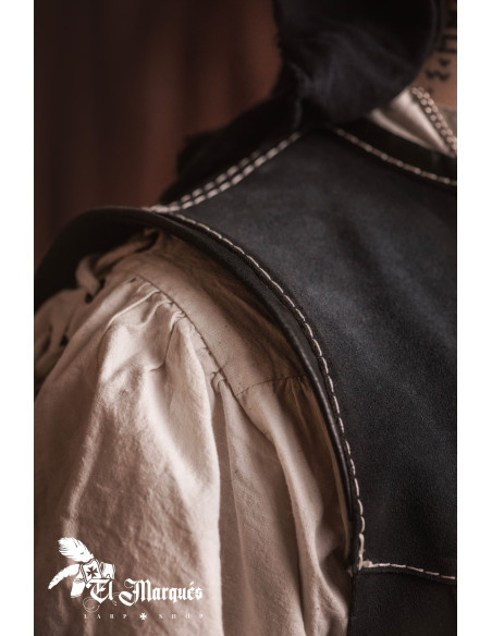 Veste noire pour pirates, hommes