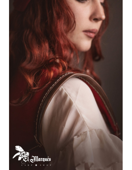 Veste rouge pour femmes pirates