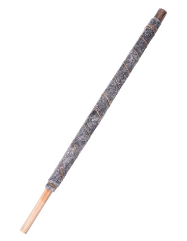 Torche en cire avec tissu (60 cm.)