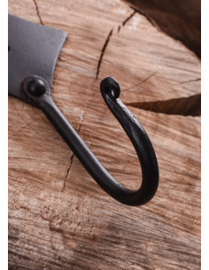 Support médiéval en fer forgé pour suspendre (12X8 cm.) 2
