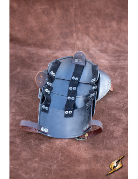 Épaulières médiévales en acier modèle...