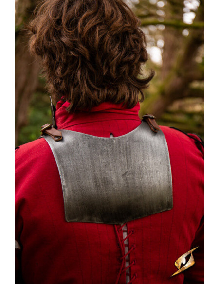 Gorget médiéval en acier modèle...