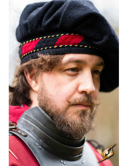 Gorget médiéval en acier modèle...