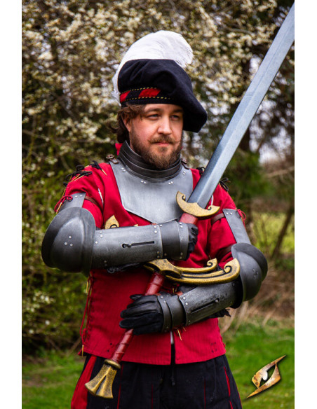 Bras médiévaux en acier modèle...