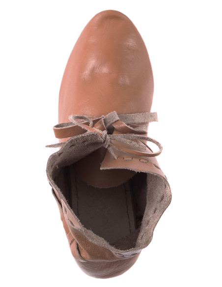 Bottes médiévales mi-hautes, cousues...