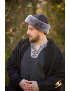 Bonnet médiéval en laine, modèle Toke 2