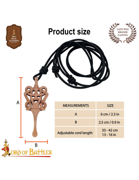 Pendentif celtique et cure-oreilles...