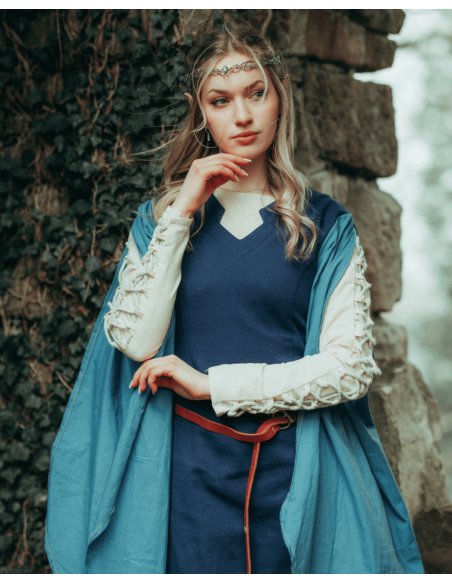 Robe médiévale en coton modèle...