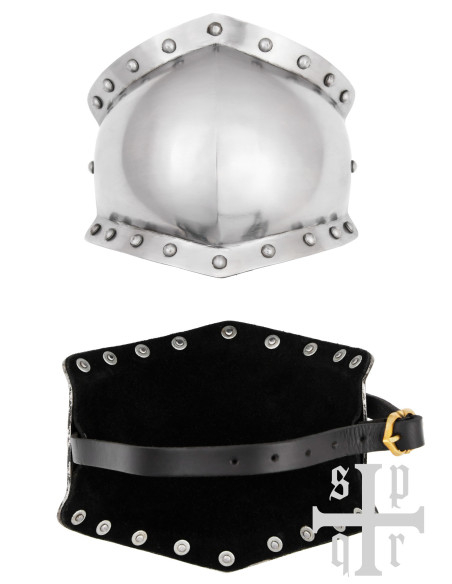 Paire de genouillères médiévales, XVe...