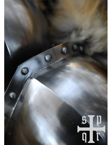 Paire de genouillères médiévales, XVe...