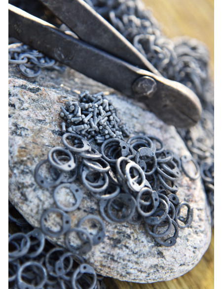 Sachet d'anneaux en aluminium de 8...