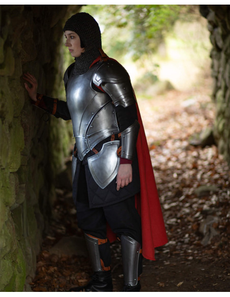 Cuirasse médiévale en acier modèle...