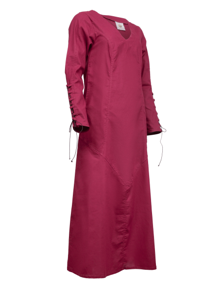 Tunique longue médiévale en coton...