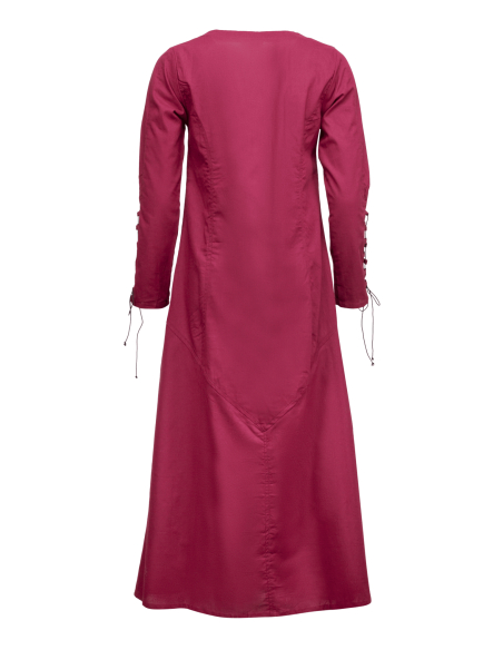 Tunique longue médiévale en coton...