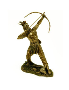 Figure tir à l'arc indien