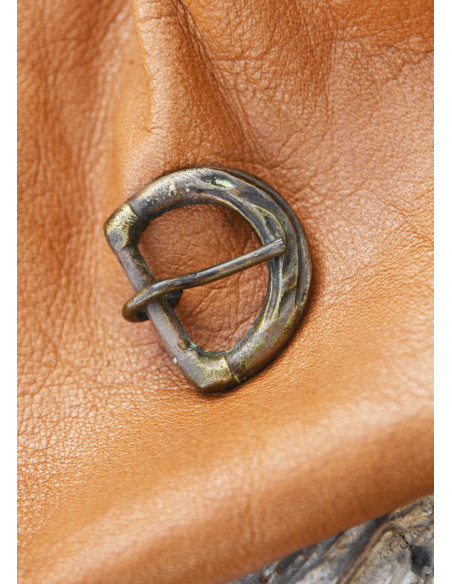 Boucle de ceinture normande, laiton