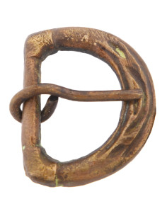 Boucle de ceinture normande, laiton 2