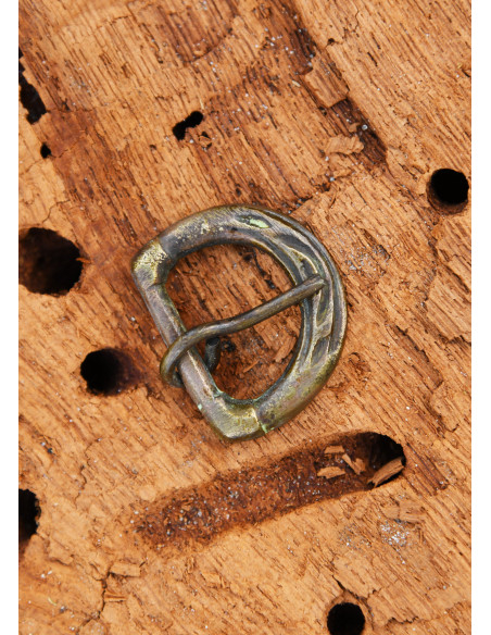 Boucle de ceinture normande, laiton