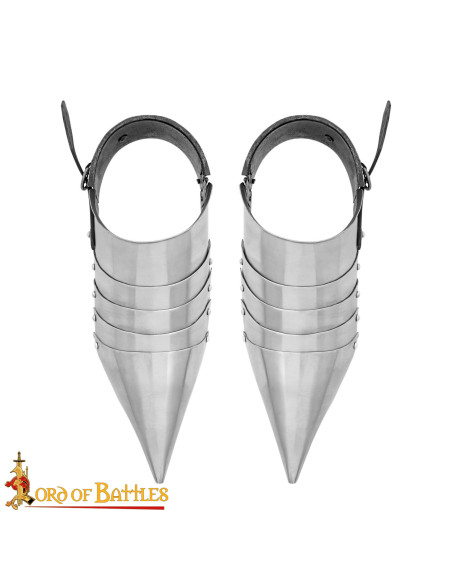 Sabatons médiévaux en acier Siècles...