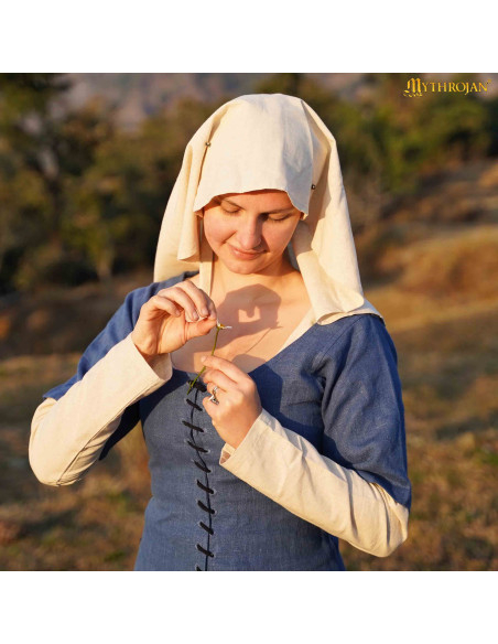 Robe médiévale paysanne des XIVe-XVe...