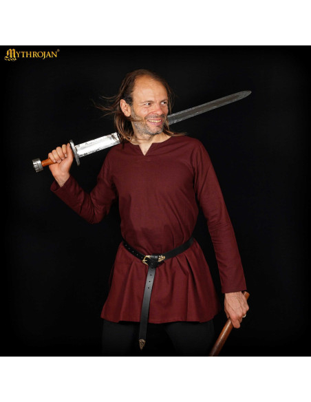 Tunique médiévale en coton modèle...