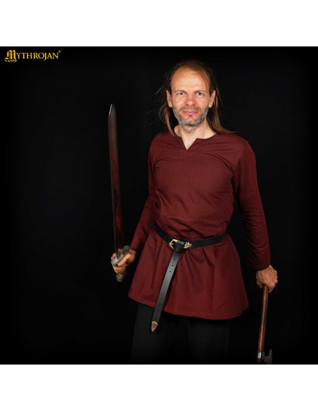 Tunique médiévale en coton modèle...