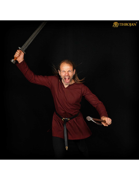 Tunique médiévale en coton modèle...